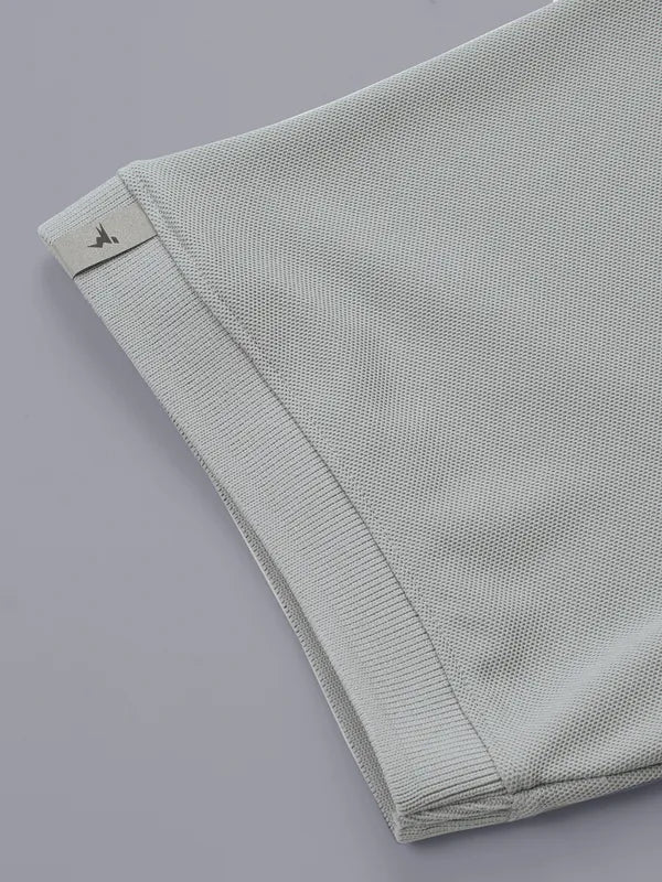 Men Solid Slim Fit Polo T-shirt with MATPIQ - Image 7