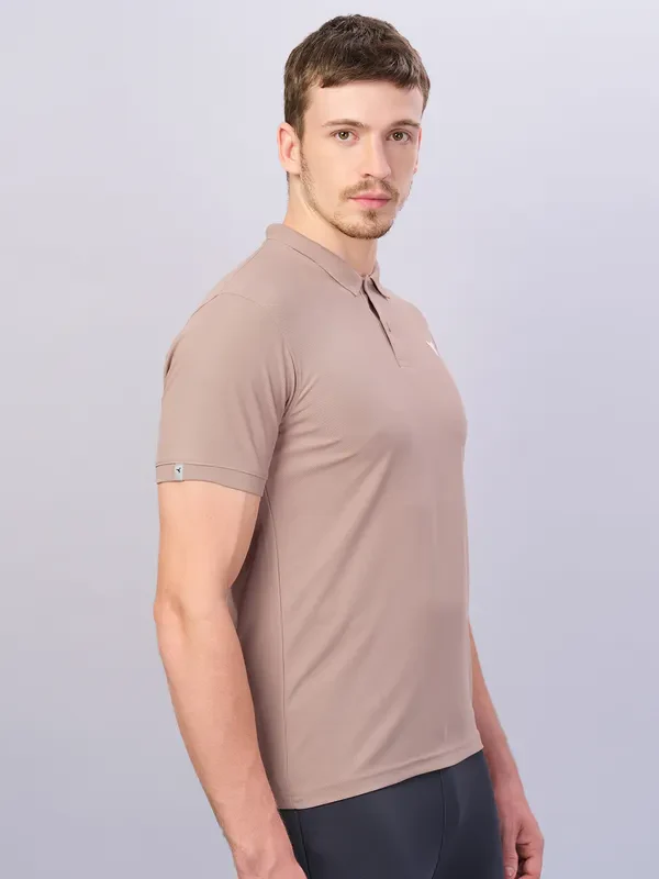 Men Solid Slim Fit Polo T-shirt with MATPIQ - Image 6