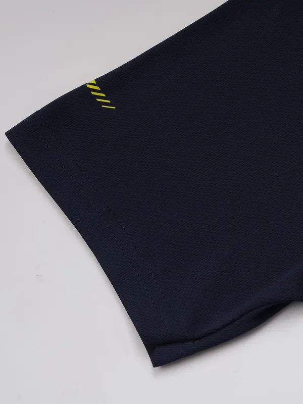 Men Colorblock Relax Fit Polo T-shirt with TECHNO COOL+ - Image 9