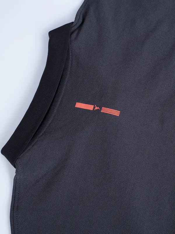 Men Solid Slim Fit Polo T-shirt with ELASTO PLUS - Image 8