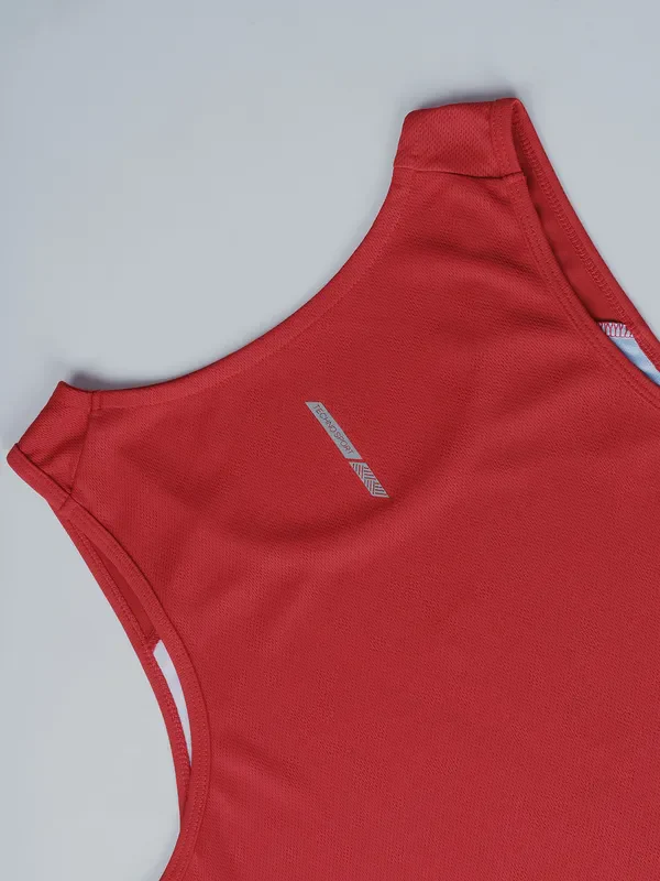 Men Printed Slim Fit Scoop Neck Innerwear Vest with TECHNO COOL - Image 7