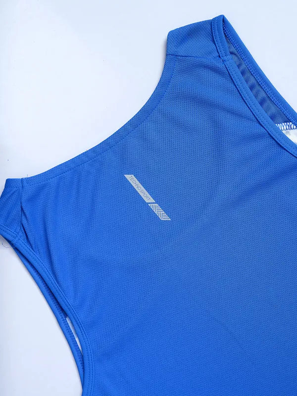 Men Printed Slim Fit Scoop Neck Innerwear Vest with TECHNO COOL - Image 9