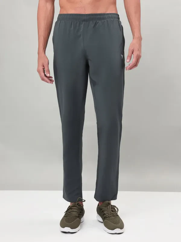 Men Solid Relax Fit Joggers with TECHNOLITE - Image 5