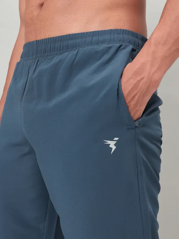 Men Solid Relax Fit Joggers with TECHNOLITE - Image 5