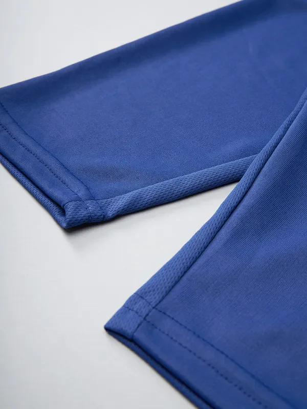 Men Solid Slim Fit Trackpants with TECHNO DRY - Image 9