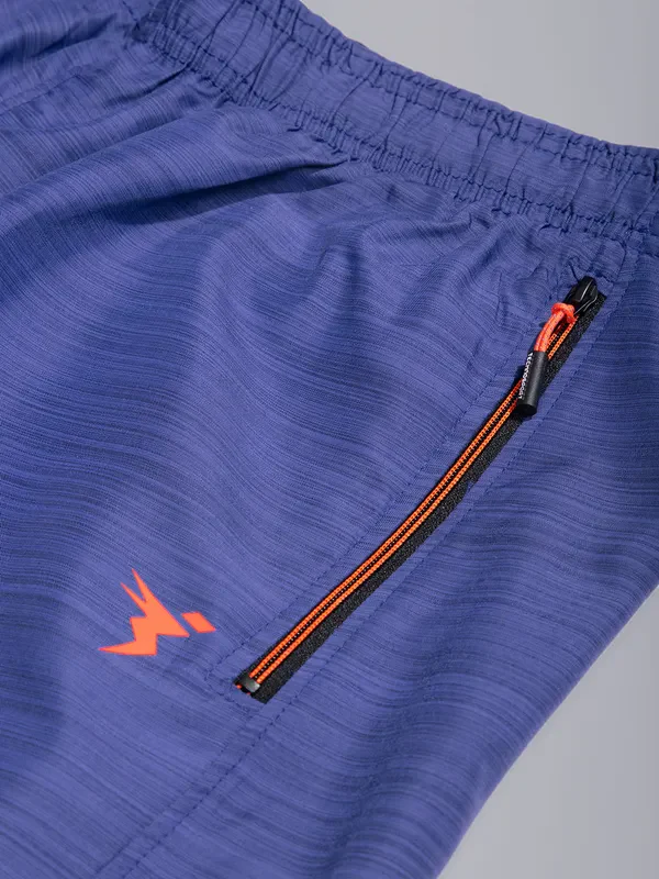 Men Melange Slim Fit Shorts with TECHNOLITE - Image 7