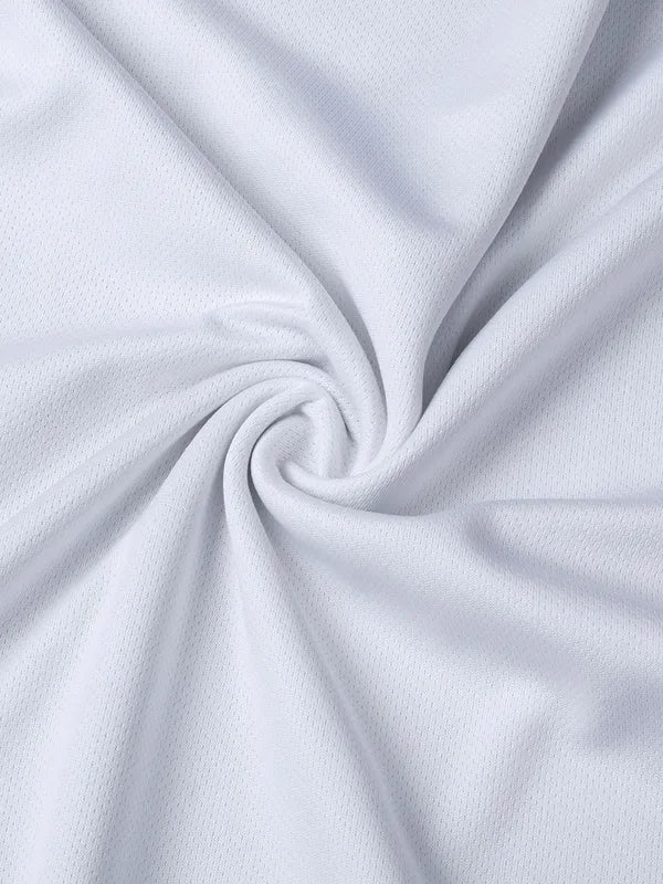 Men Colorblock Slim Fit Mock Neck T-shirt with TECHNO COOL+ - Image 9