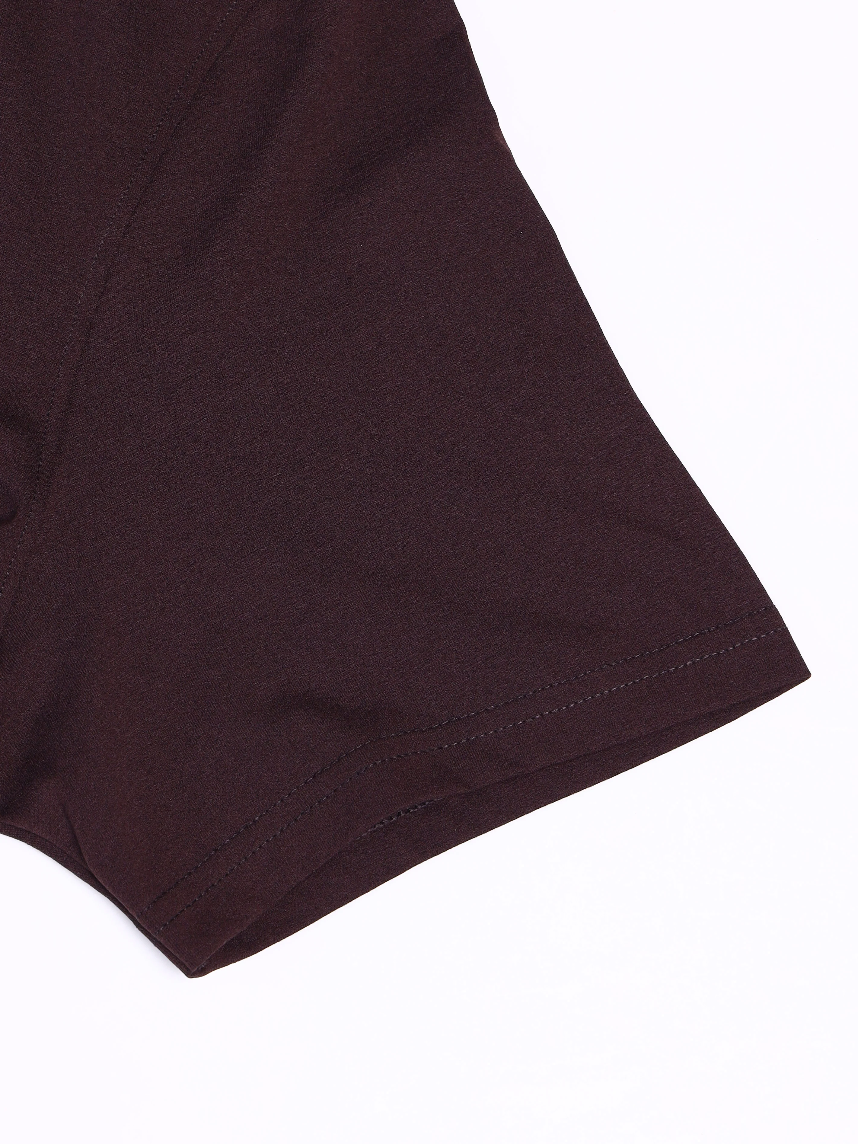 Men Solid Slim Fit Crew Neck T-shirt with COTFLEX - Image 8