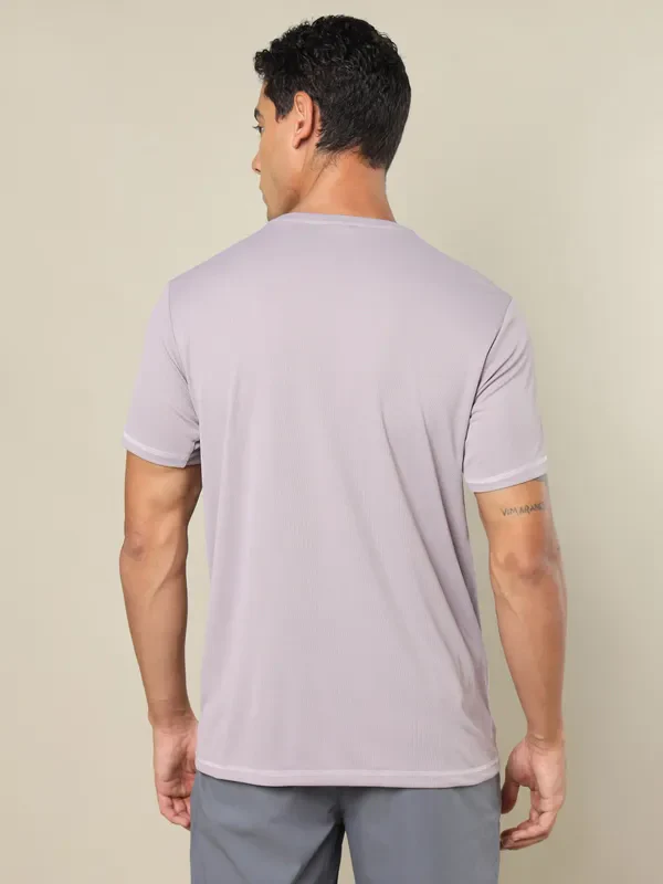 Men Solid Slim Fit Crew Neck T-shirt with TECHNO COOL+ (Pack of 3) - Image 5