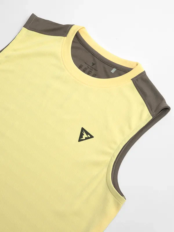 Boys Colorblock Slim Fit Crew Neck T-shirt with TECHNO COOL+ - Image 6