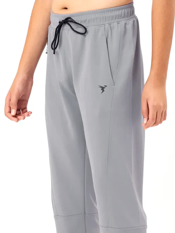 Boys Solid Slim Fit Trackpants with TECHNO GUARD - Image 6
