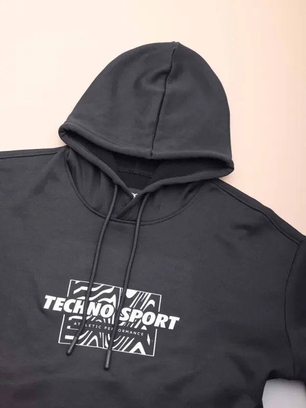 Boys Colorblock Slim Fit Hooded Sweatshirt with TECHNO WARM+ - Image 6