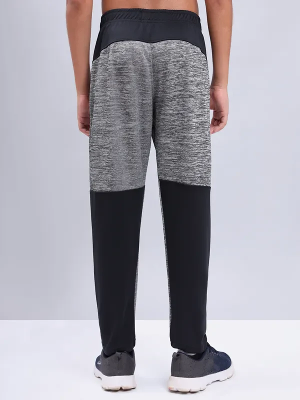Boys Melange Slim Fit Trackpants with TECHNO GUARD - Image 5
