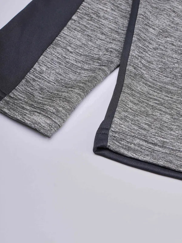 Boys Melange Slim Fit Trackpants with TECHNO GUARD - Image 9