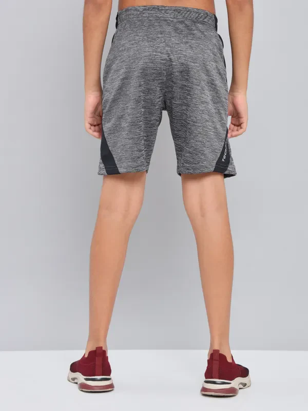 Boys Melange Slim Fit Shorts with TECHNO GUARD - Image 5