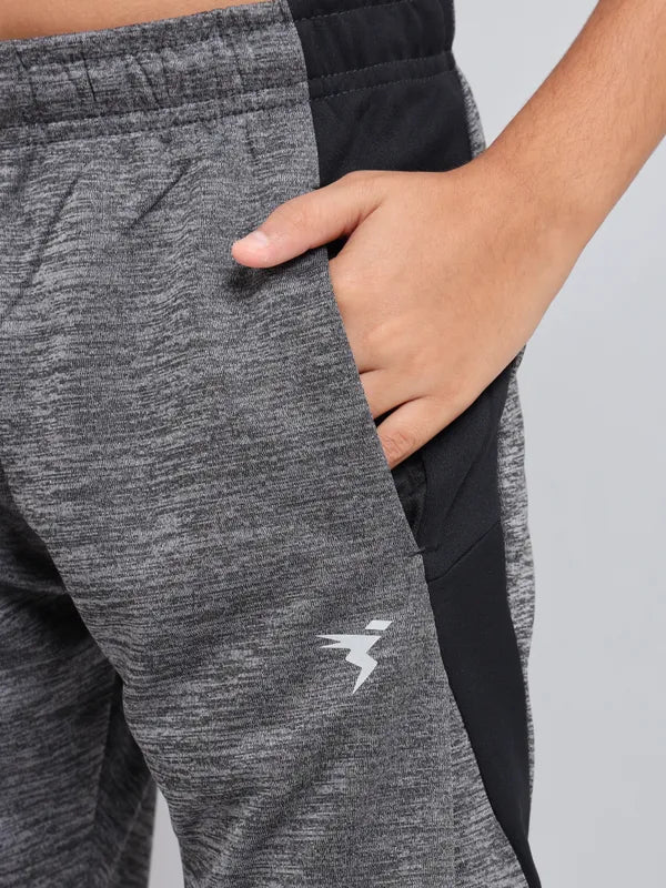 Boys Melange Slim Fit Shorts with TECHNO GUARD - Image 7