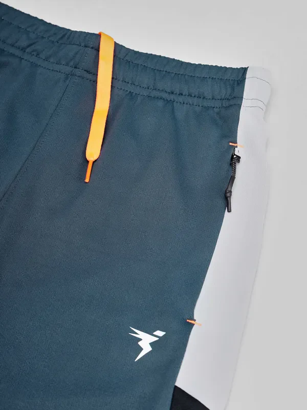 Boys Colorblock Slim Fit Joggers with TECHNO GUARD - Image 8