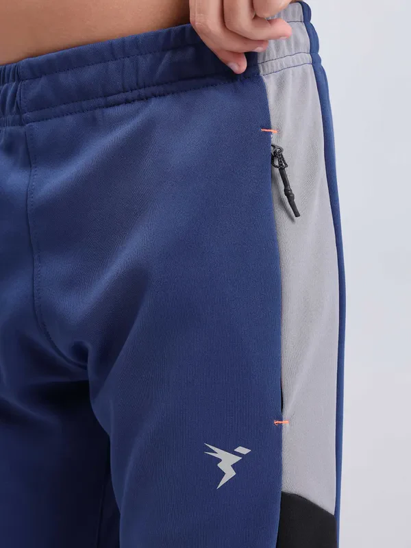 Boys Colorblock Slim Fit Joggers with TECHNO GUARD - Image 7
