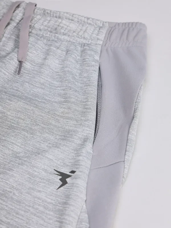 Boys Melange Slim Fit Shorts with TECHNO GUARD - Image 9