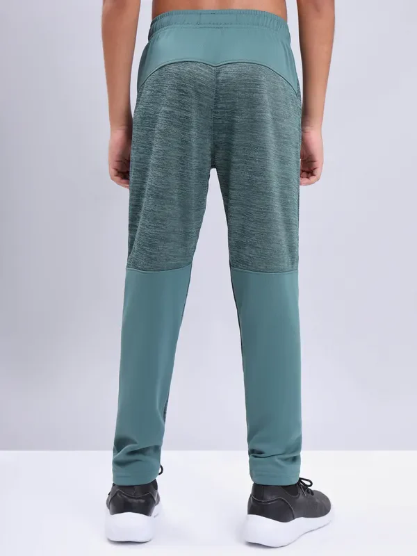 Boys Melange Slim Fit Trackpants with TECHNO GUARD - Image 4
