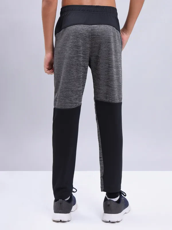 Boys Melange Slim Fit Trackpants with TECHNO GUARD - Image 3