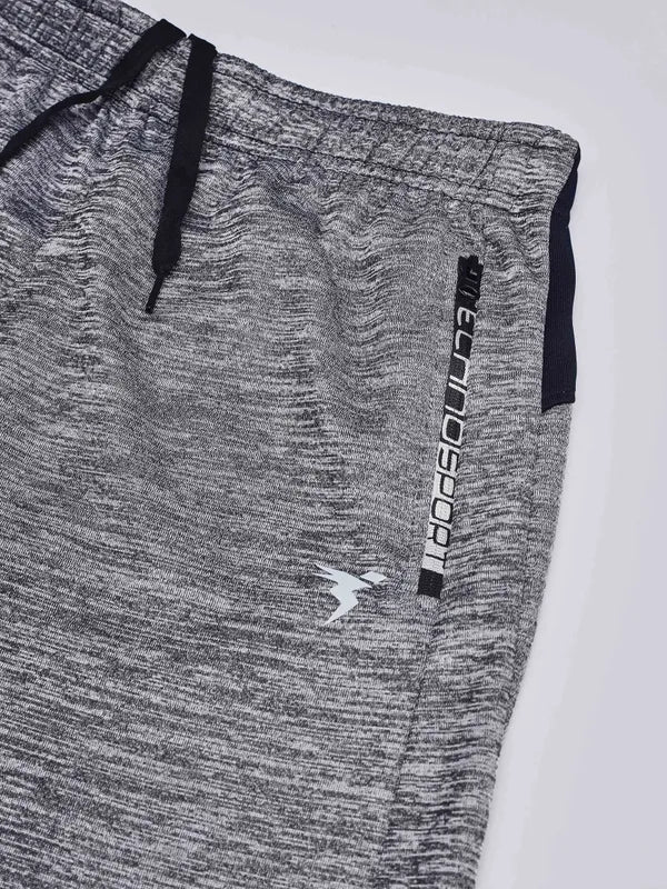 Boys Melange Slim Fit Trackpants with TECHNO GUARD - Image 6