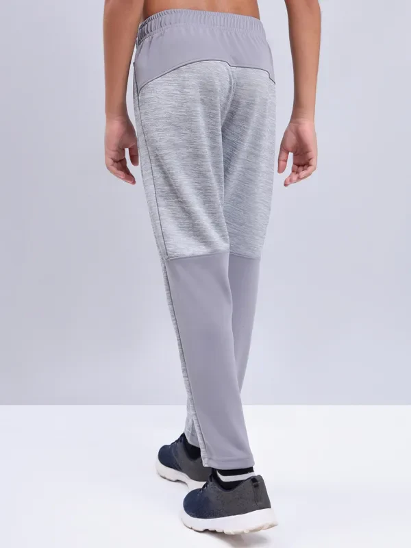 Boys Melange Slim Fit Trackpants with TECHNO GUARD - Image 3