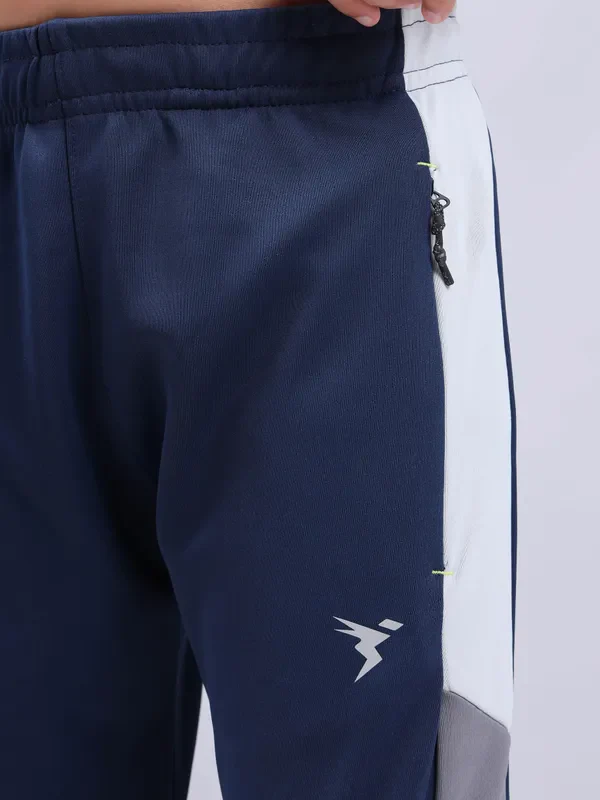 Boys Colorblock Slim Fit Joggers with TECHNO GUARD - Image 5