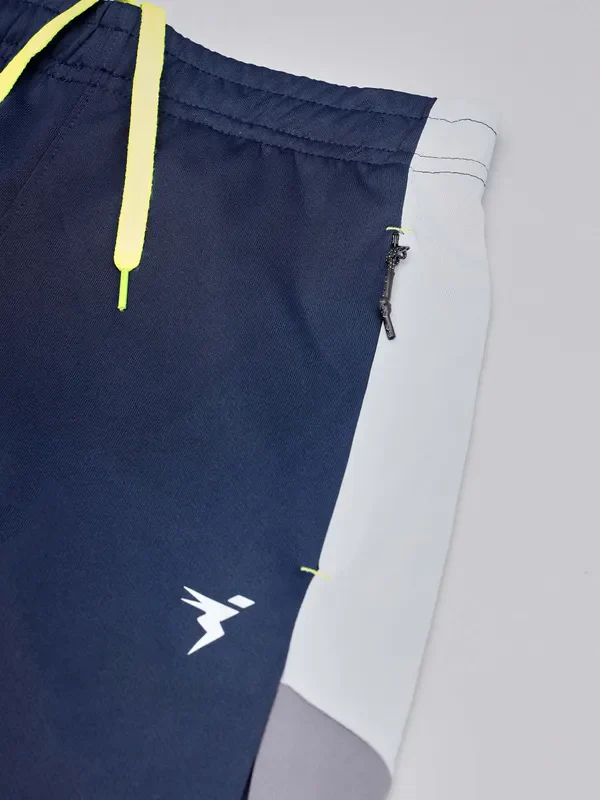 Boys Colorblock Slim Fit Joggers with TECHNO GUARD - Image 7
