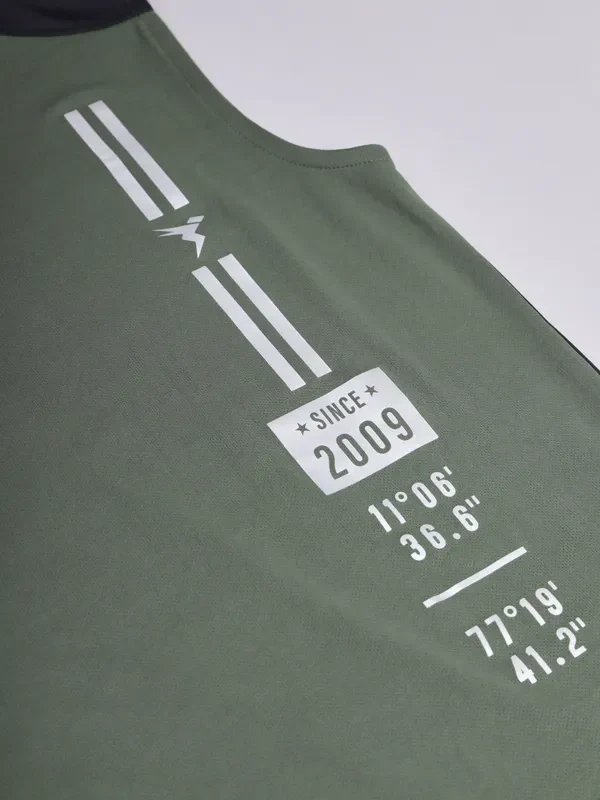 Boys Printed Slim Fit Crew Neck T-shirt with TECHNO GUARD - Image 8