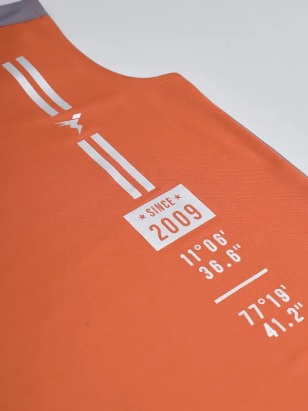 Boys Printed Slim Fit Crew Neck T-shirt with TECHNO GUARD - Image 3