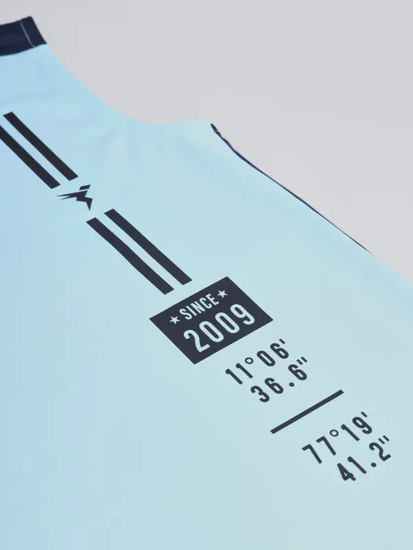 Boys Printed Slim Fit Crew Neck T-shirt with TECHNO GUARD - Image 3