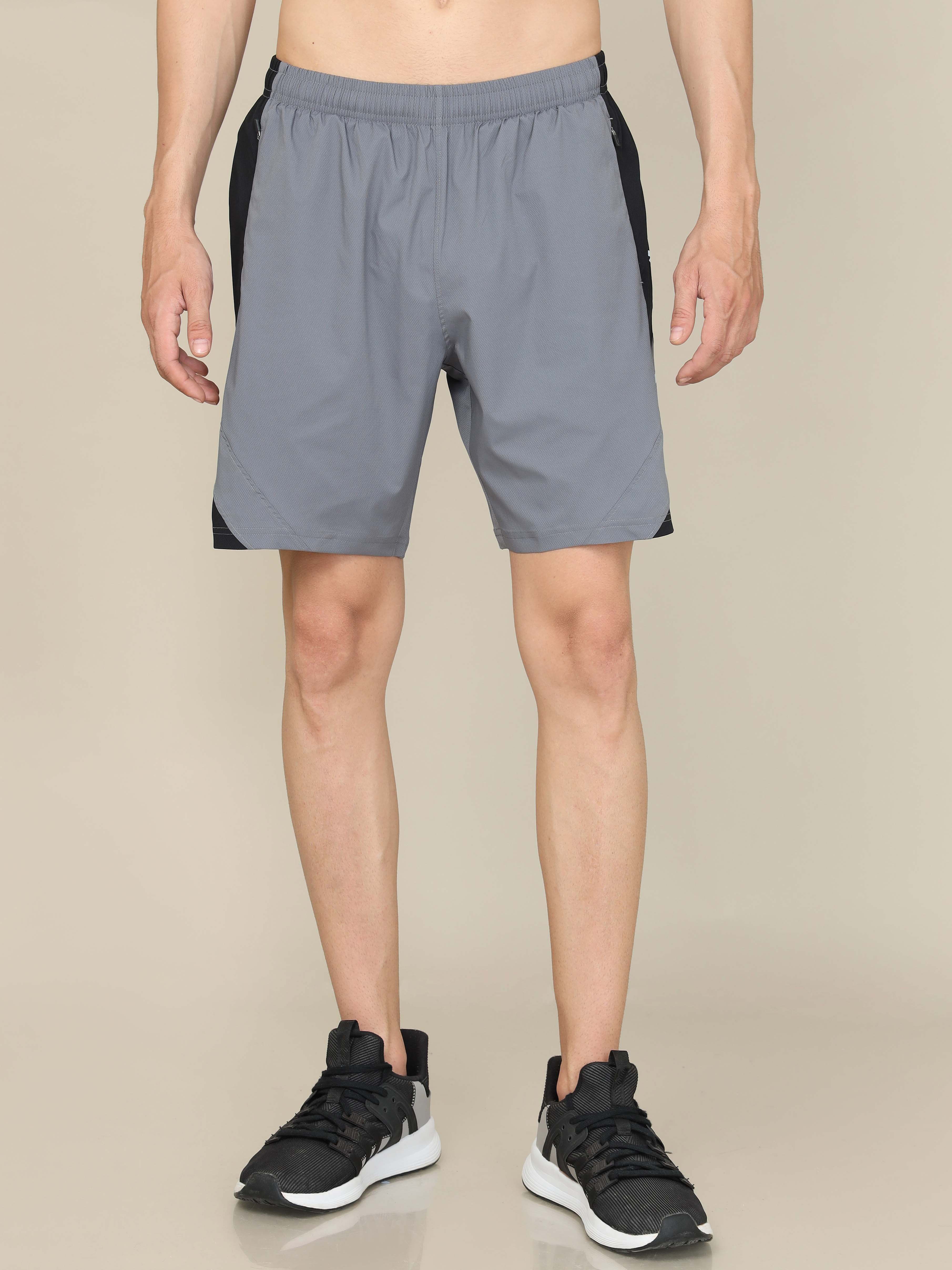 Men Colorblock Slim Fit Shorts with Lytra - Image 2