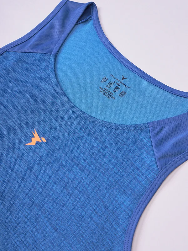 Men Melange Slim Fit Scoop Neck Innerwear Vest with DOUBLE COOL (Pack of 2) - Image 7