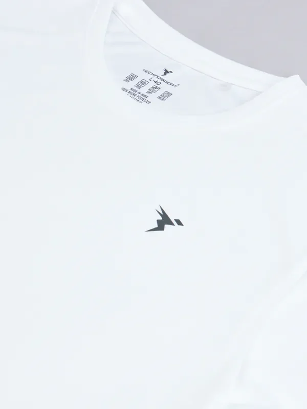 Men Colorblock Slim Fit Crew Neck T-shirt with DOUBLE COOL - Image 8