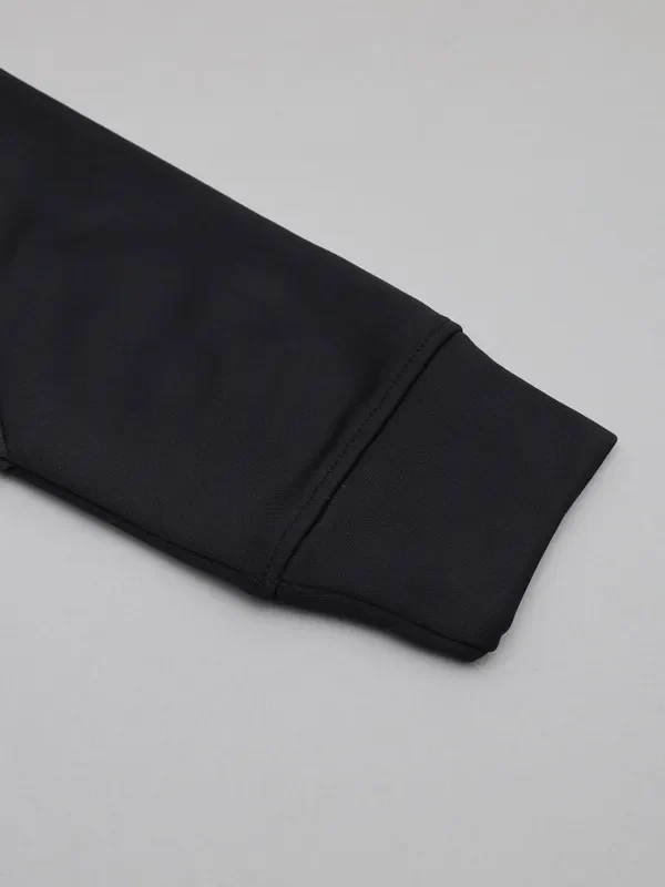 Men Colorblock Slim Fit Mock Neck Jacket with TECHNO GUARD - Image 8