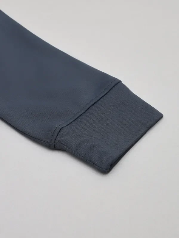 Men Colorblock Slim Fit Mock Neck Jacket with TECHNO GUARD - Image 9
