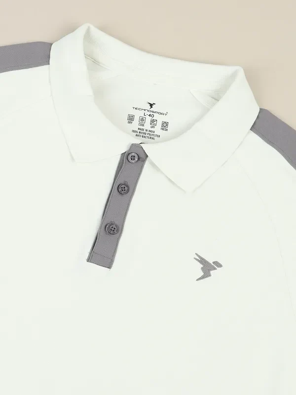 Men Colorblock Slim Fit Polo T-shirt with MATPIQ - Image 7