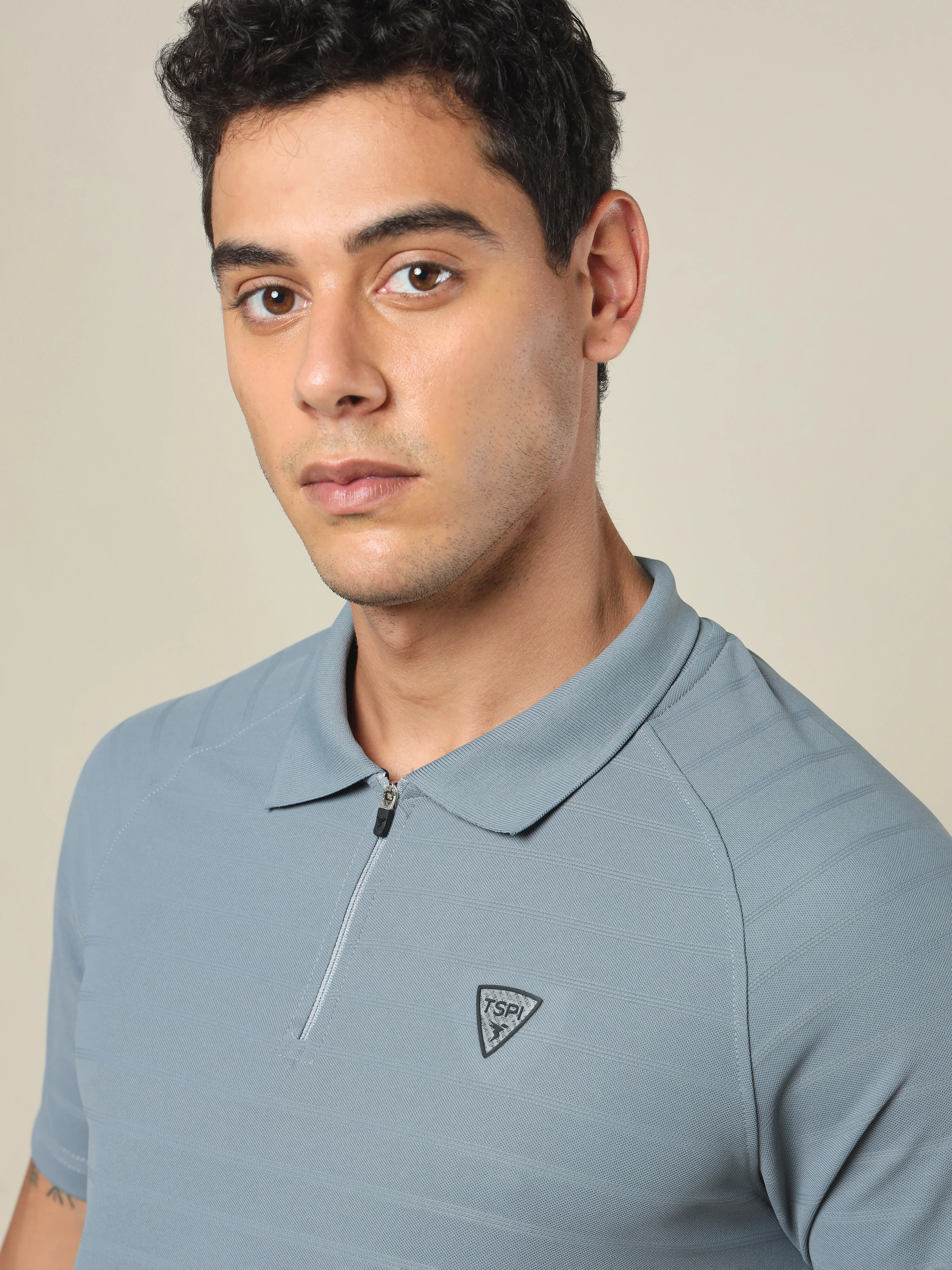 Men Self Design Regular Fit Combo of 2 Polo T-shirt - Image 7