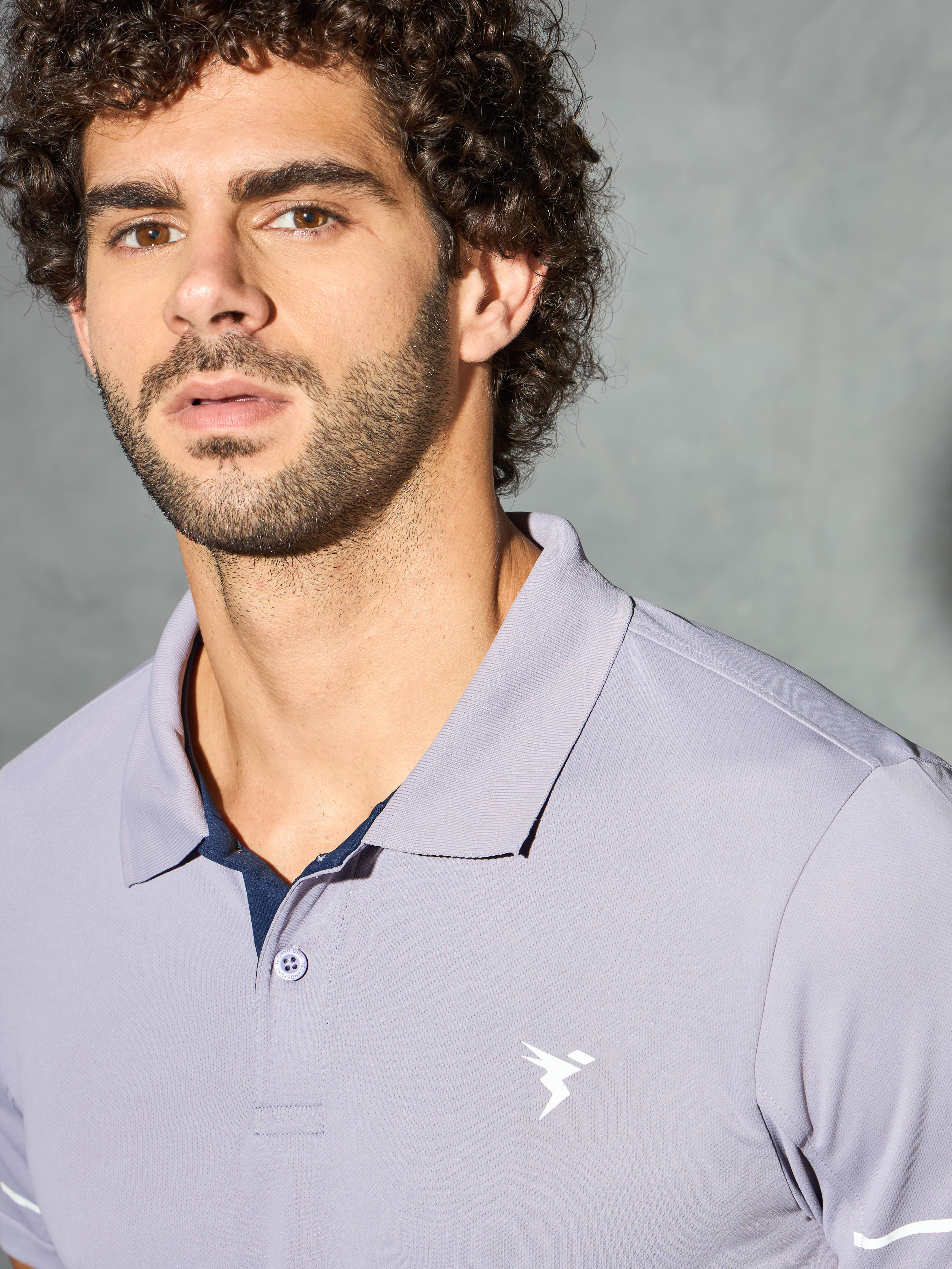 Men Solid Slim Fit Polo T-shirt with TECHNO COOL+ - Image 6