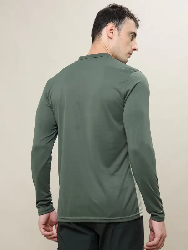 Men Colorblock Slim Fit Polo T-shirt with TECHNO COOL+ - Image 3