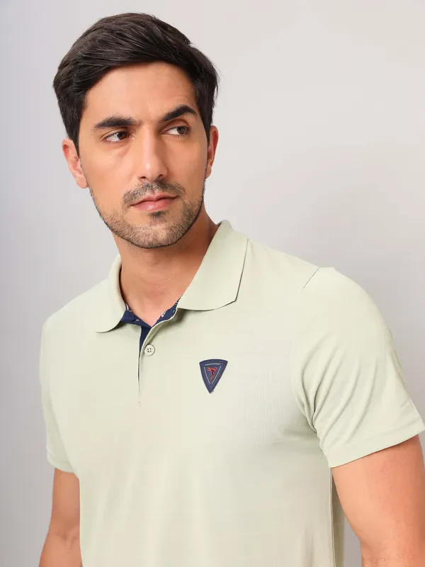 Men Self Design Slim Fit Polo T-shirt with AIRTEX STRIPES - Image 7