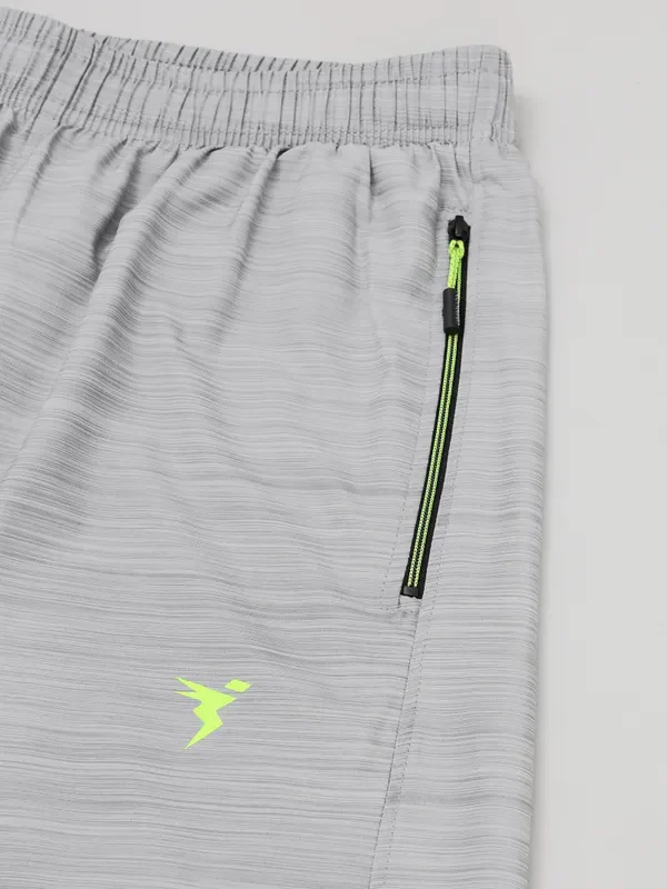 Men Melange Slim Fit Shorts with TECHNOLITE - Image 8