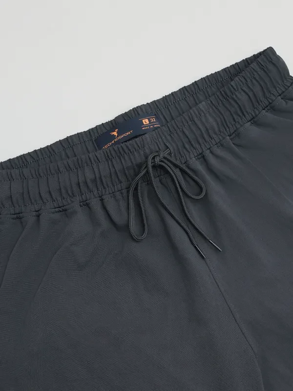 Men Solid Slim Fit Shorts with ELASTO LITE - Image 9