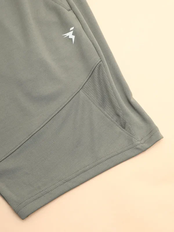 Men Solid Slim Fit Shorts with TECHNO DRY - Image 8