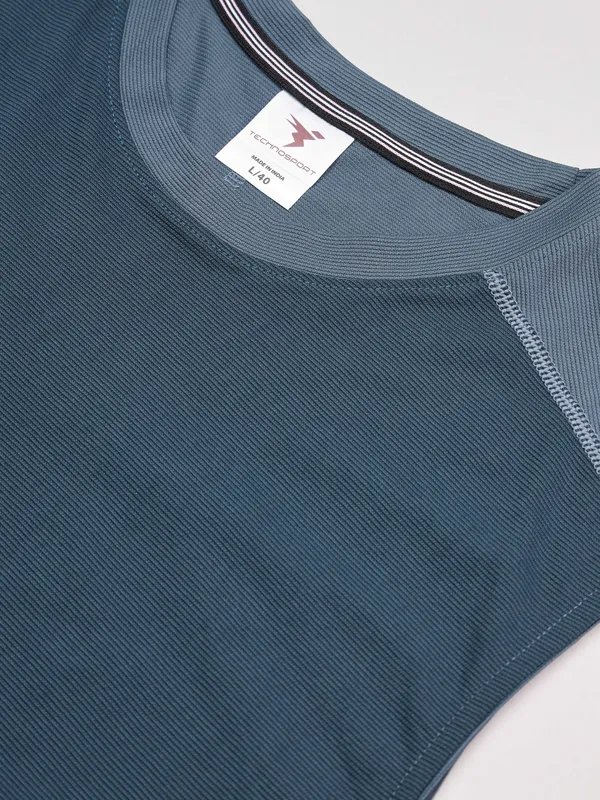 Men Solid Slim Fit Crew Neck Innerwear Vest with ELASTO LITE - Image 9