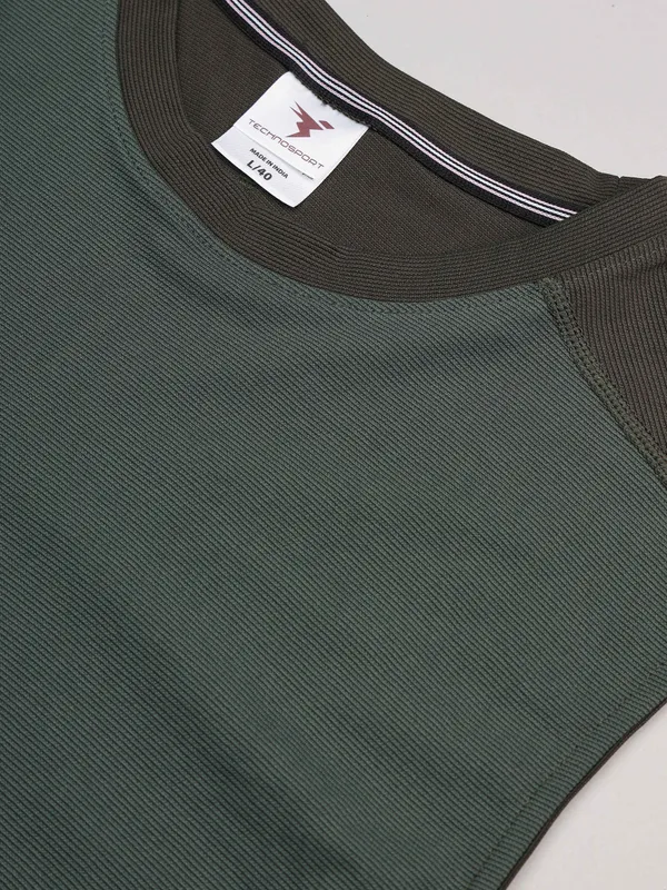 Men Solid Slim Fit Crew Neck Innerwear Vest with ELASTO LITE - Image 9