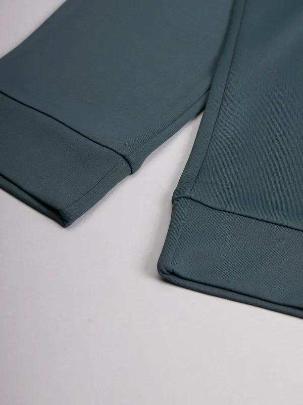 Men Melange Slim Fit Trackpants with TECHNO DRY - Image 7