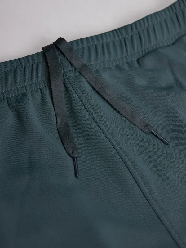 Men Melange Slim Fit Trackpants with TECHNO DRY - Image 9