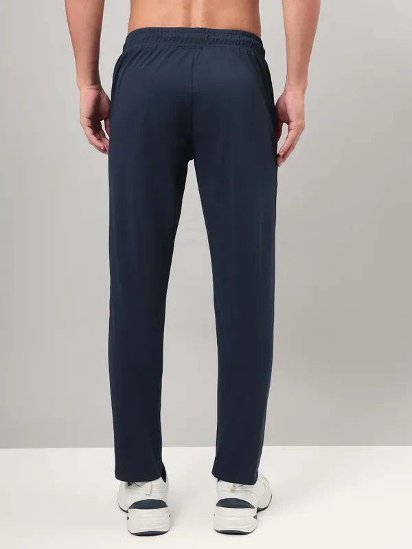 Men Solid Relax Fit Trackpants with DURACOOL+ - Image 3